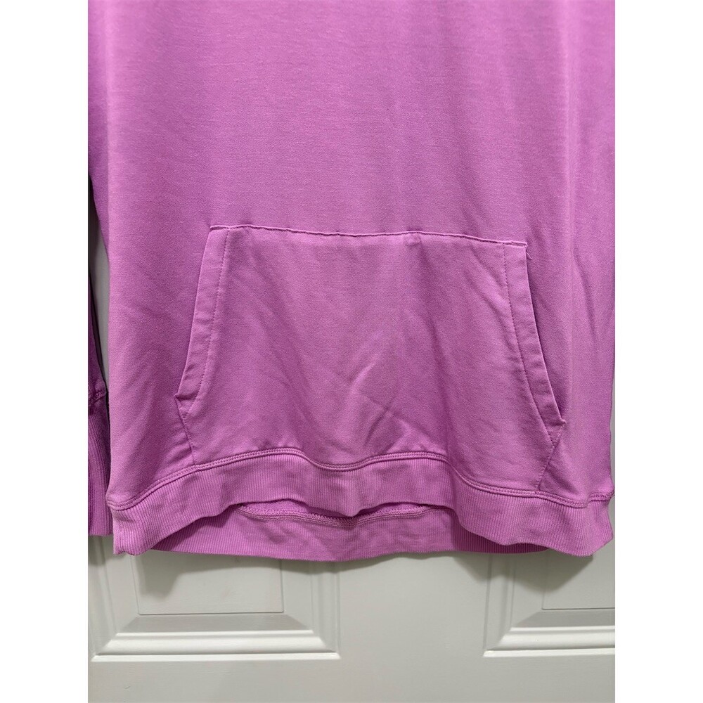 All in Motion Pullover Top Womens XL Purple Long Sleeve Kangaroo Pocket - Picture 2 of 7